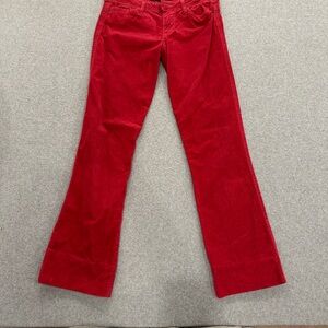 Sanctuary Red Corduroy Pants